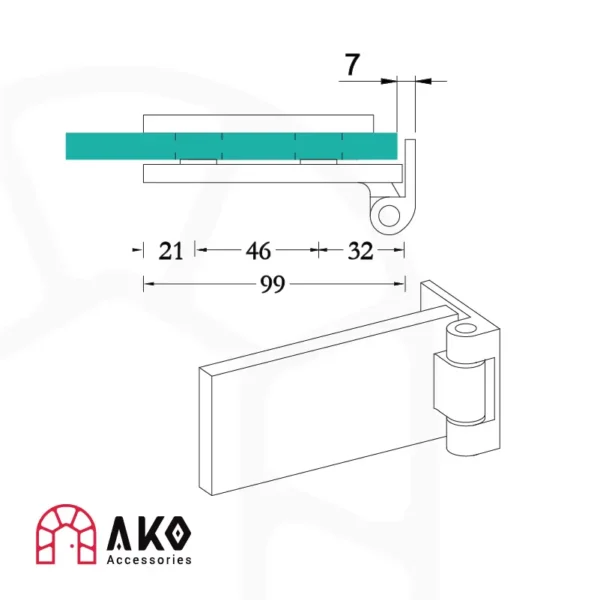 نقشه لولای کولکوم