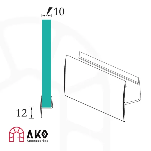 نقشه درزگیر بال از جلو